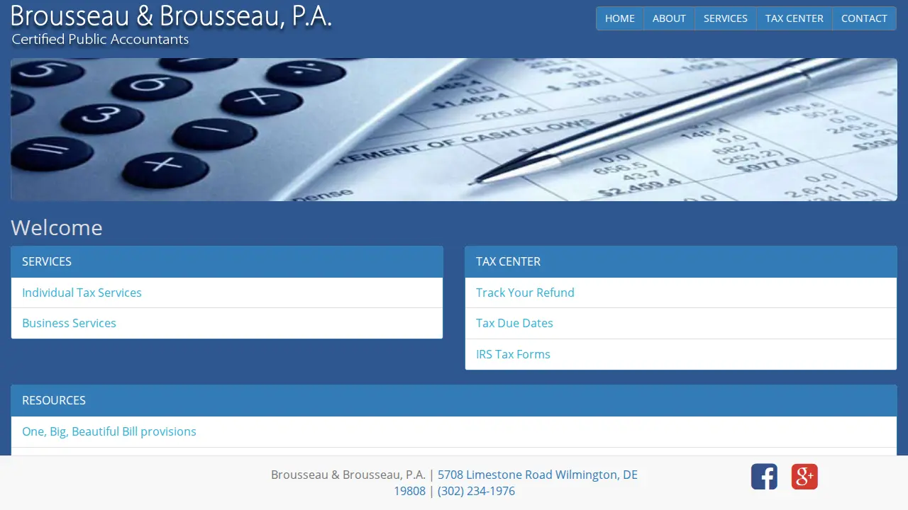Brousseau & Brousseau page