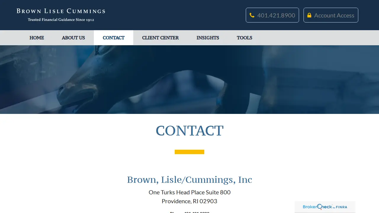 Brown Lisle/Cummings Inc page