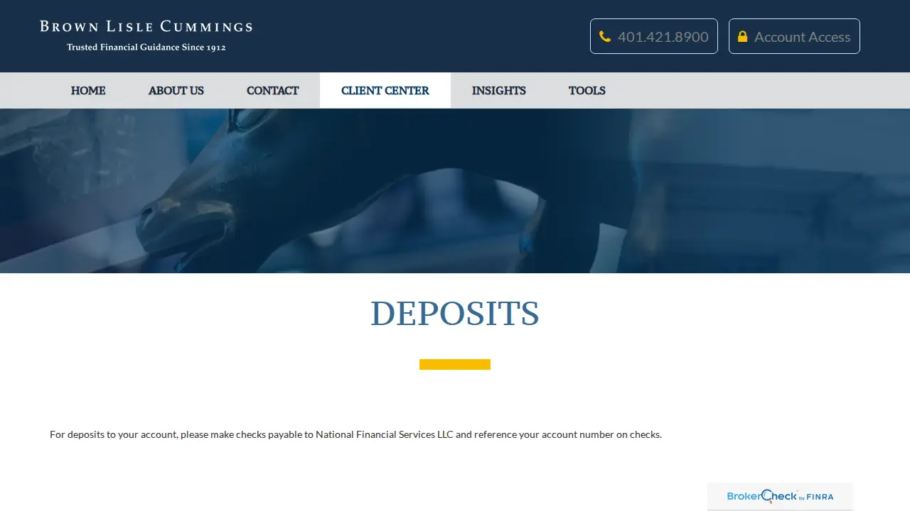Brown Lisle/Cummings Inc page