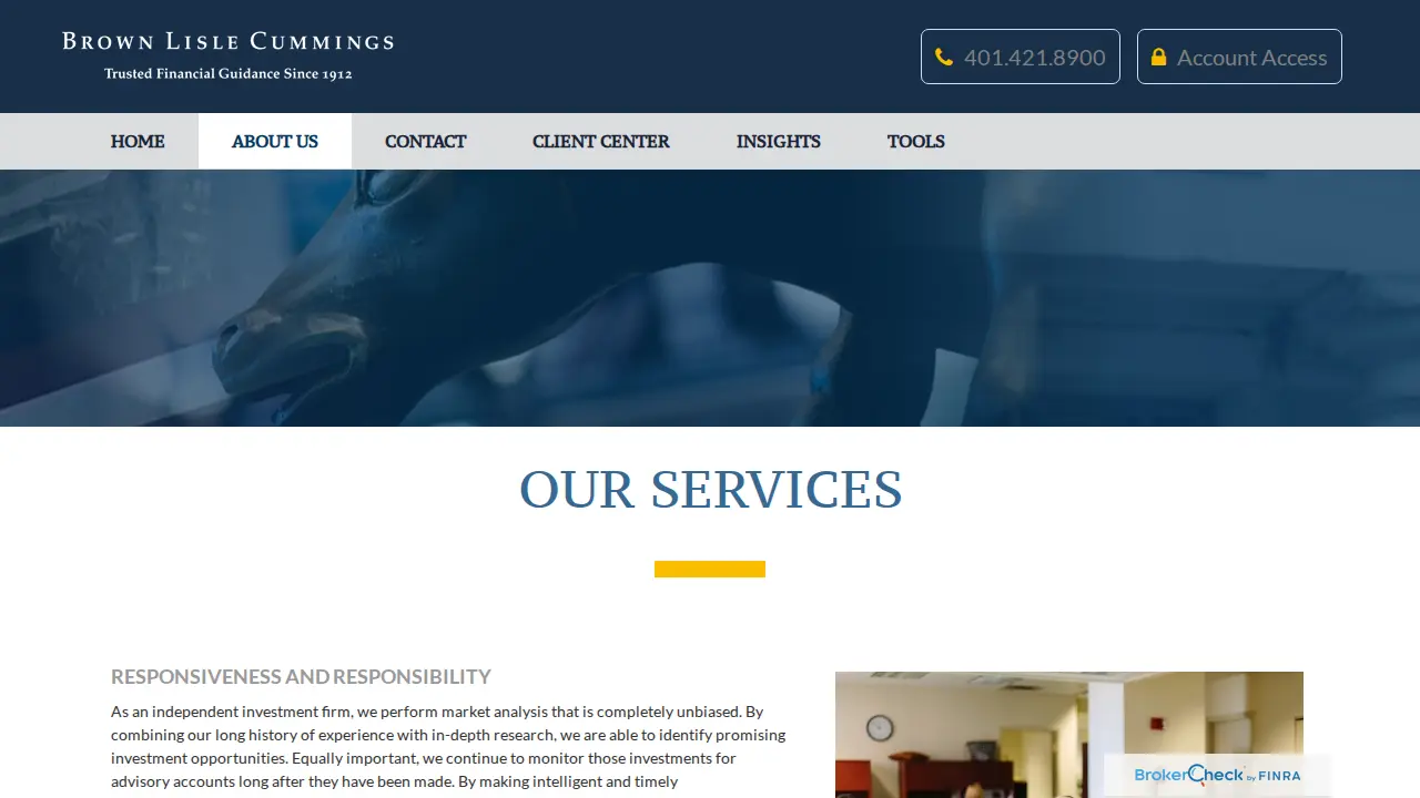Brown Lisle/Cummings Inc page