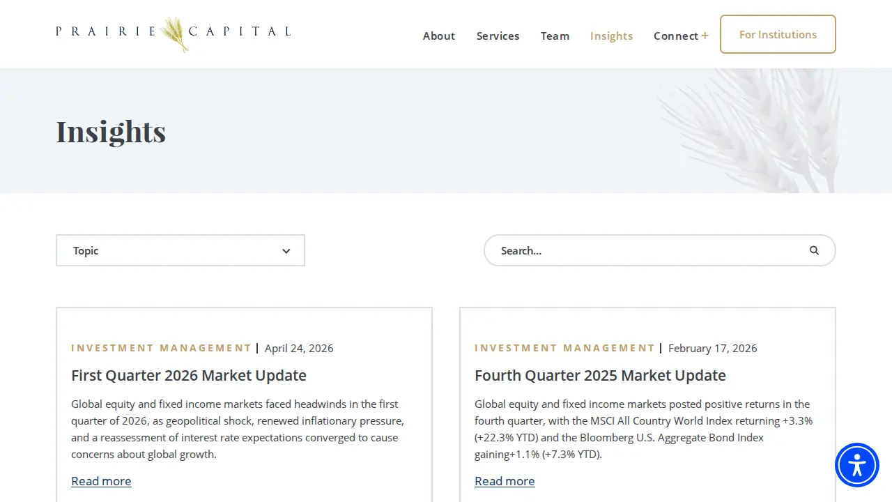 Brownlie & Braden Advisors page
