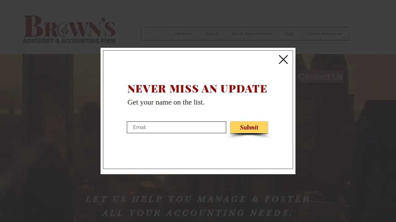 Brown's Advisory & Accounting Firm Inc.