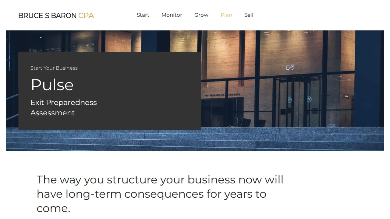 Bruce S. Baron, CPA page
