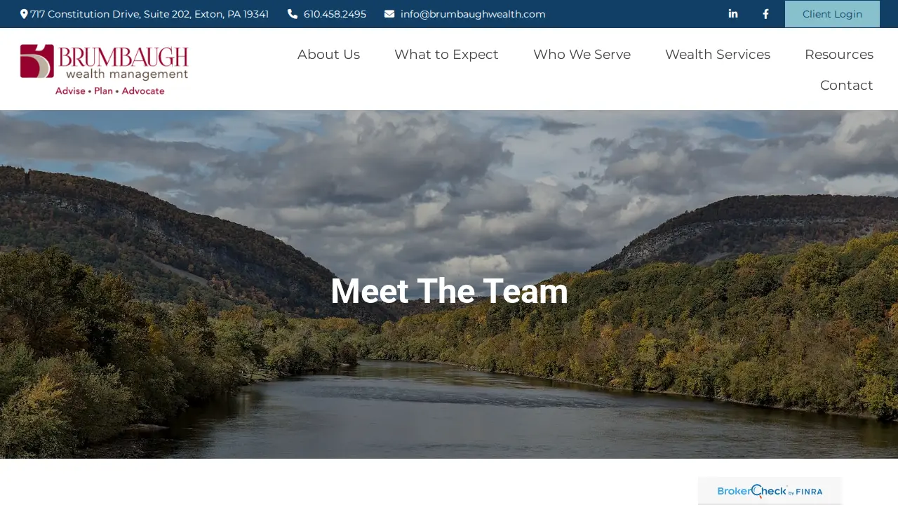 Brumbaugh Wealth Management page