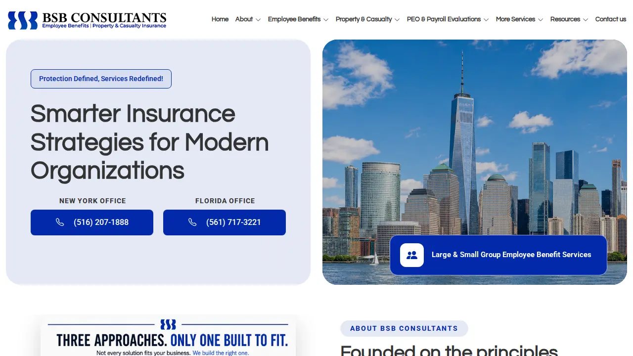 BSB Consultants page