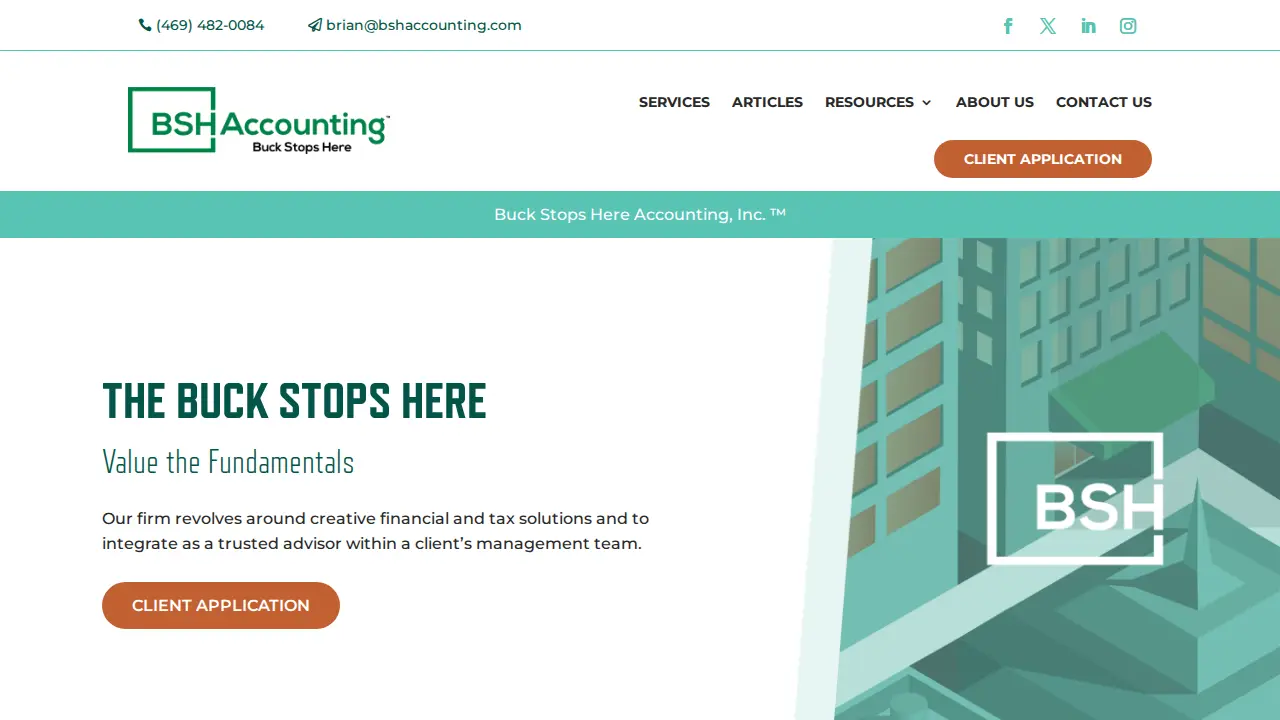 Buck Stops Here Accounting, Inc.