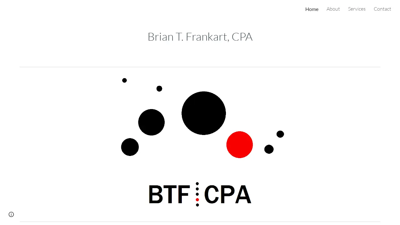Brian T. Frankart, CPA page