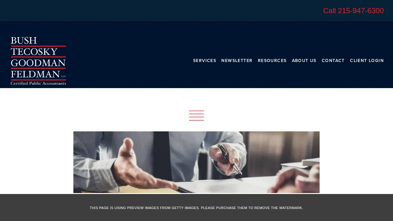 Bush Tecosky Goodman Feldman, LLC page
