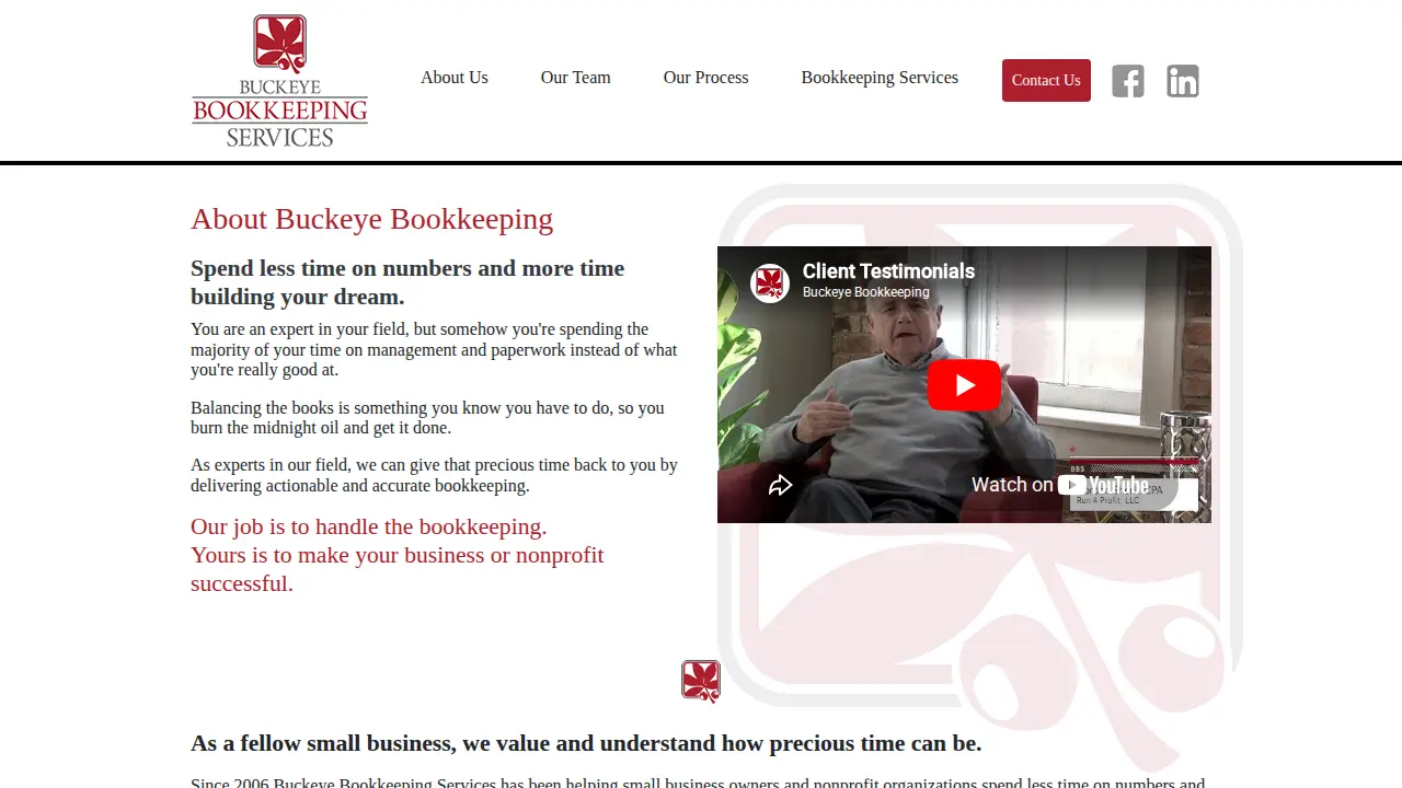 Buckeye Bookkeeping Inc page