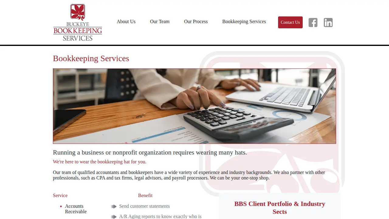 Buckeye Bookkeeping Inc page