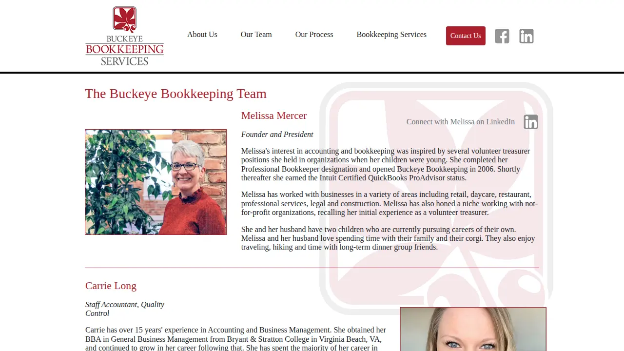 Buckeye Bookkeeping Inc page
