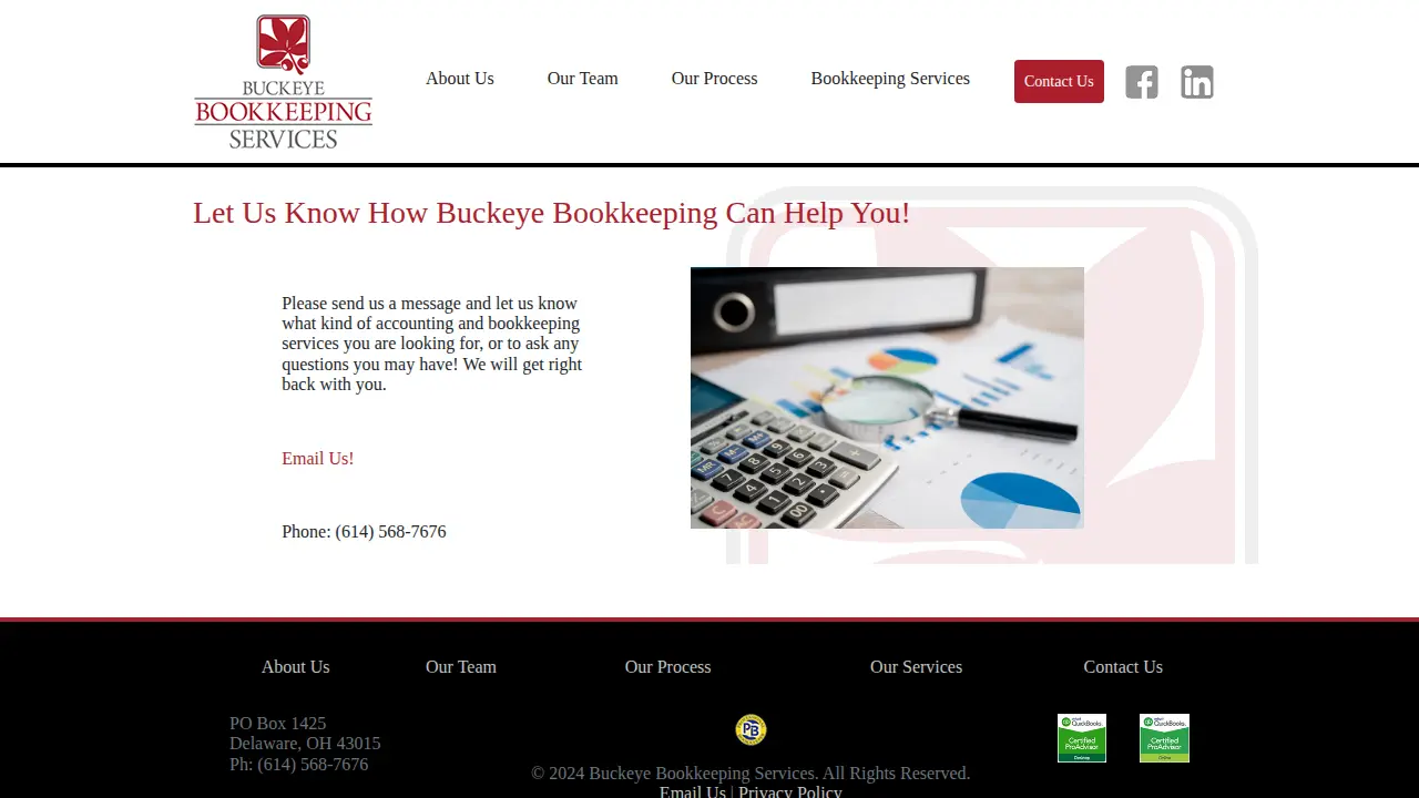 Buckeye Bookkeeping Inc page