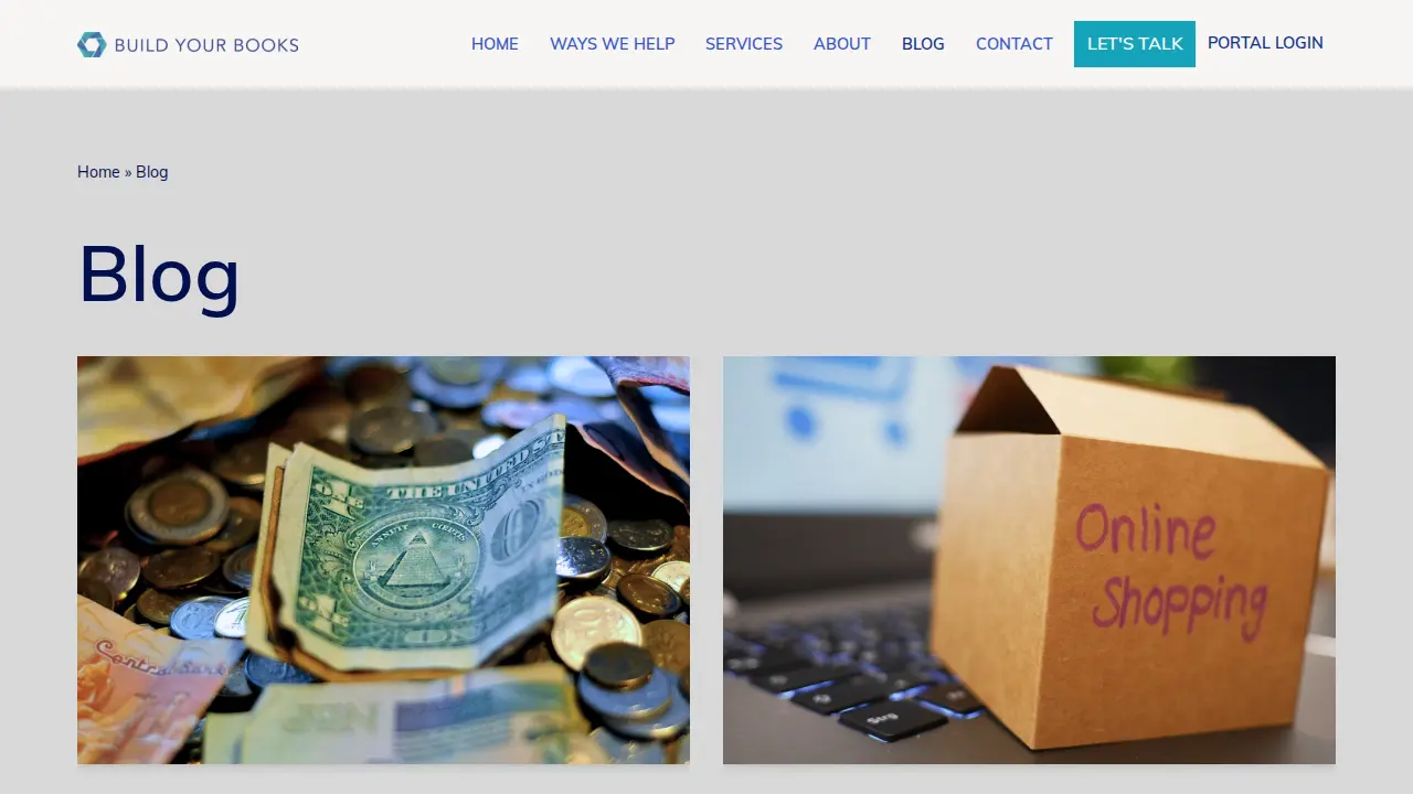 Build Your Books, LLC page