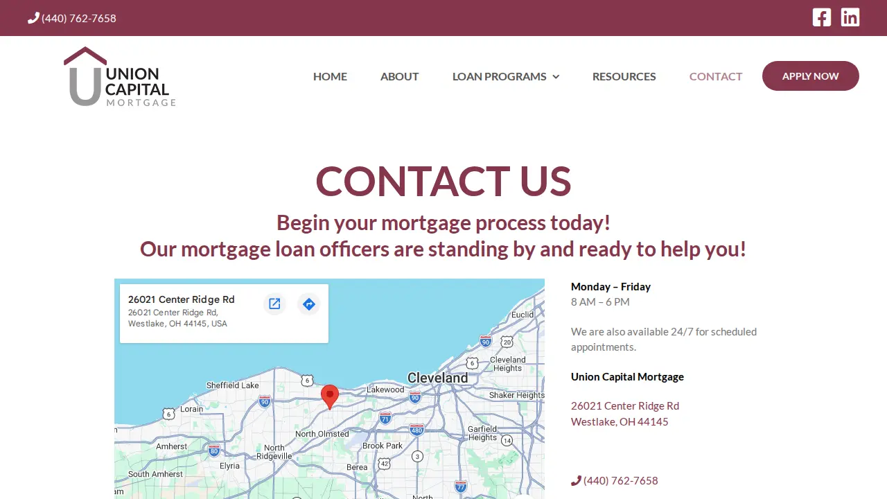 The Burris & Sparks Team at Union Capital Mortgage | Grove City, OH page