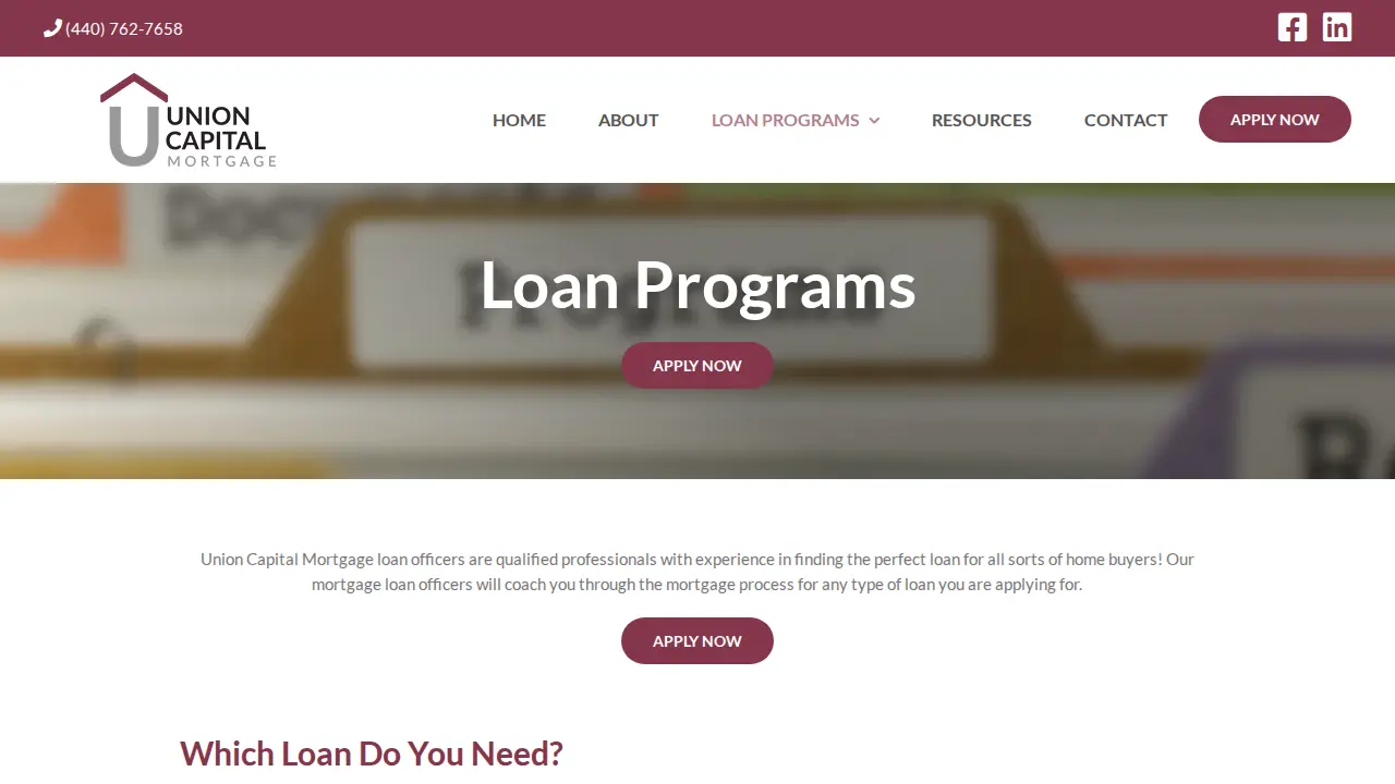The Burris & Sparks Team at Union Capital Mortgage | Grove City, OH page