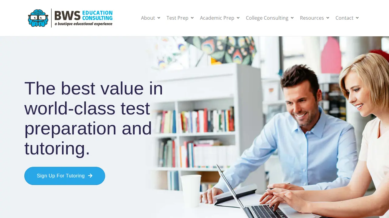 BWS Education Consulting website