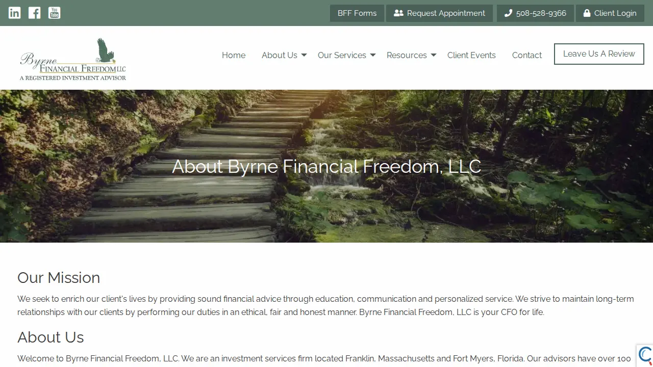 Byrne Financial Freedom, LLC page