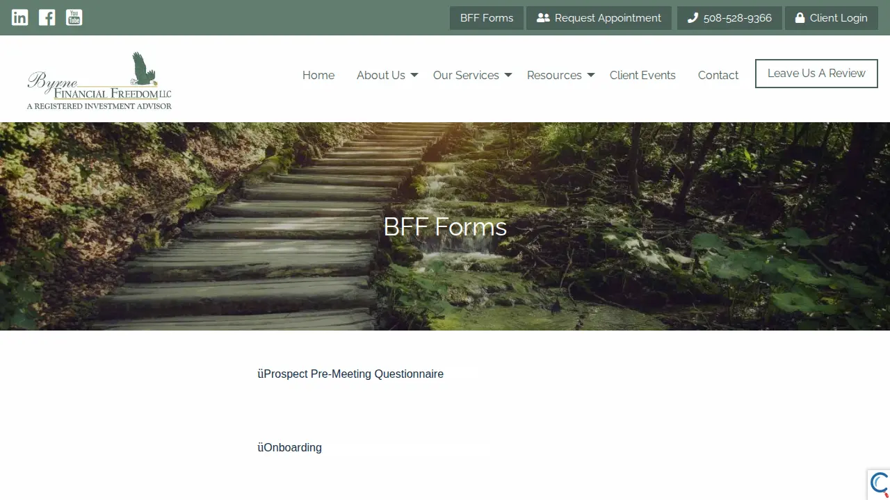 Byrne Financial Freedom, LLC page