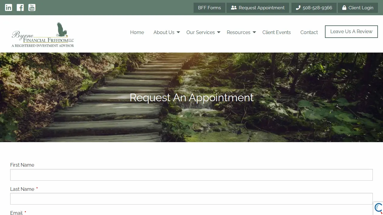 Byrne Financial Freedom, LLC page
