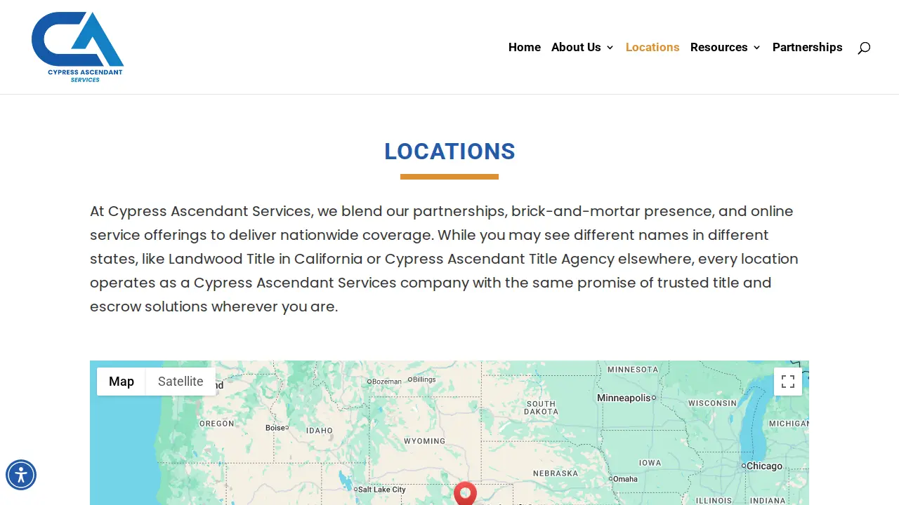 Cypress Ascendant Services page