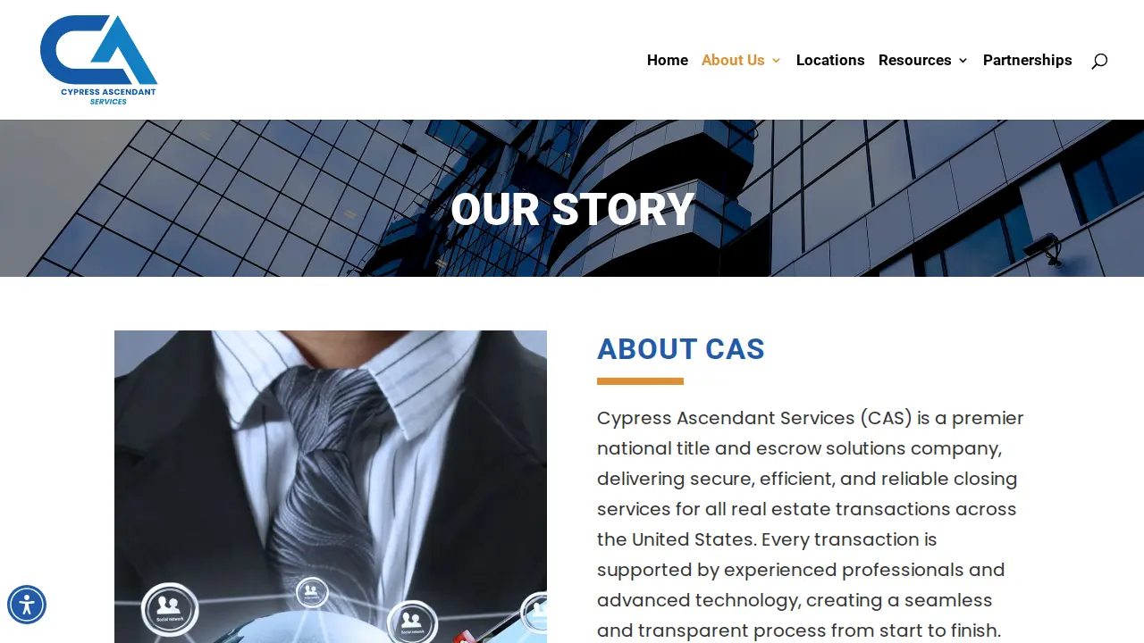 Cypress Ascendant Services page