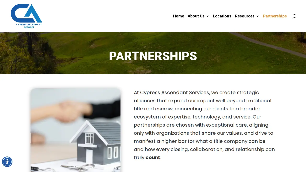 Cypress Ascendant Services page