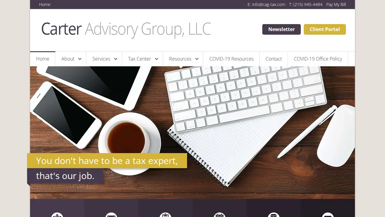 Carter Advisory Group LLC page