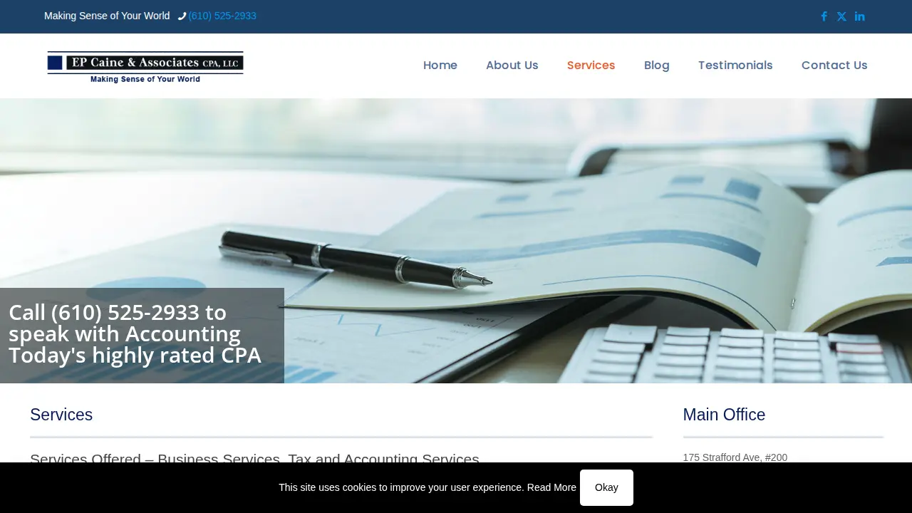 EP Caine & Associates CPA, LLC page