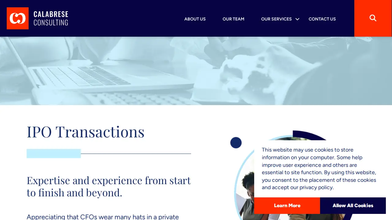Calabrese Consulting, LLC page