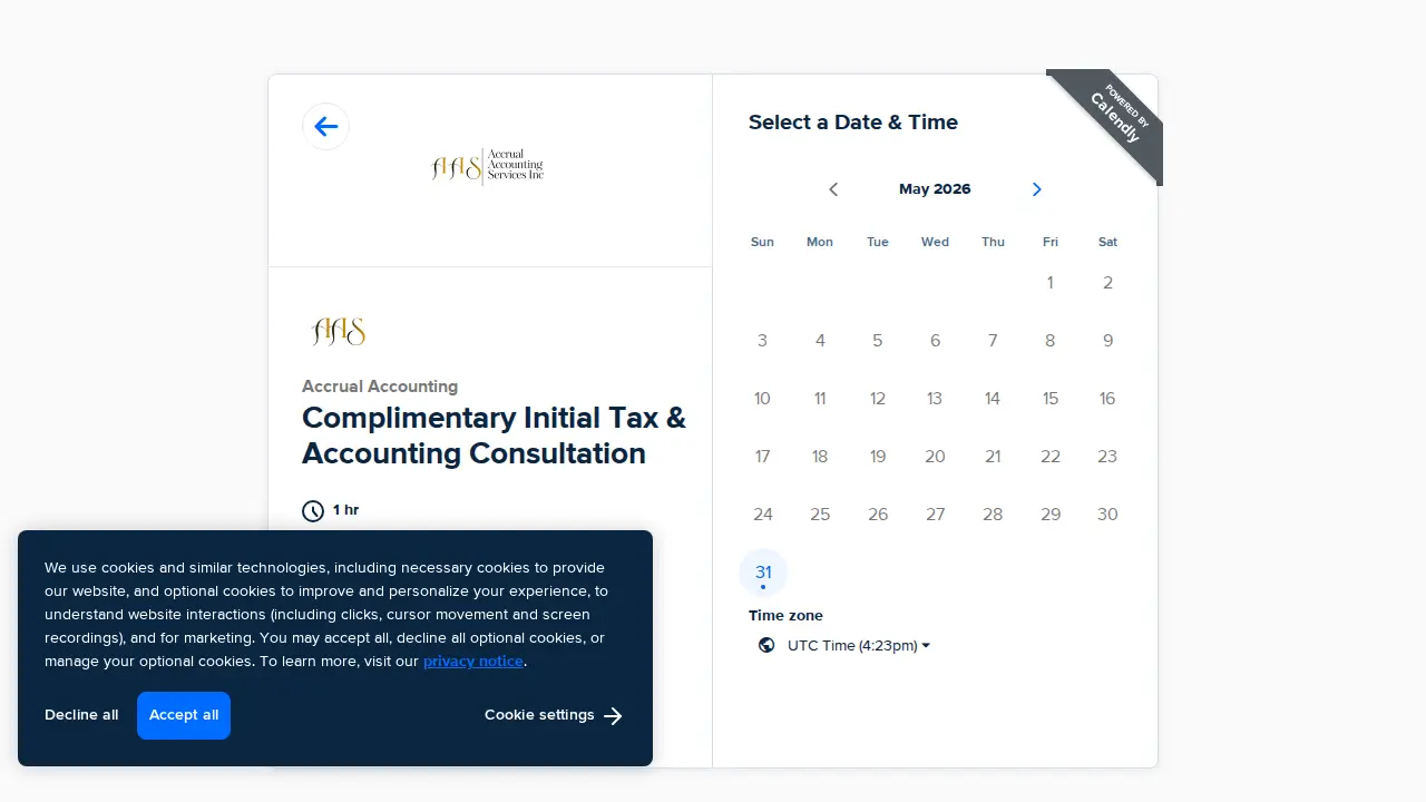SMann Bookkeeping page