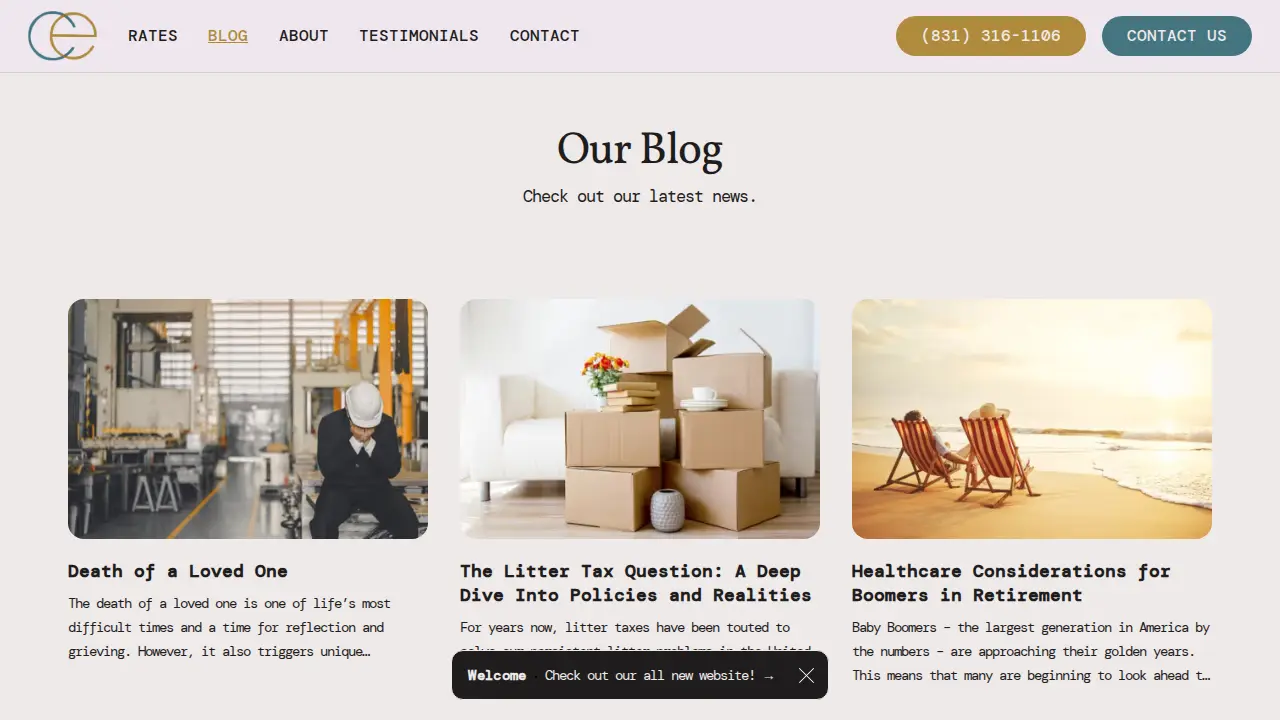 Candace Ebert & Company page