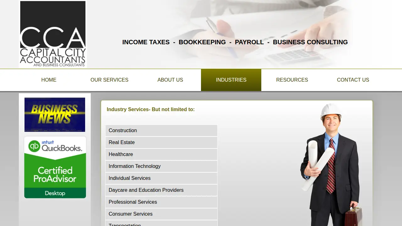 Capital City Accountants LLC page
