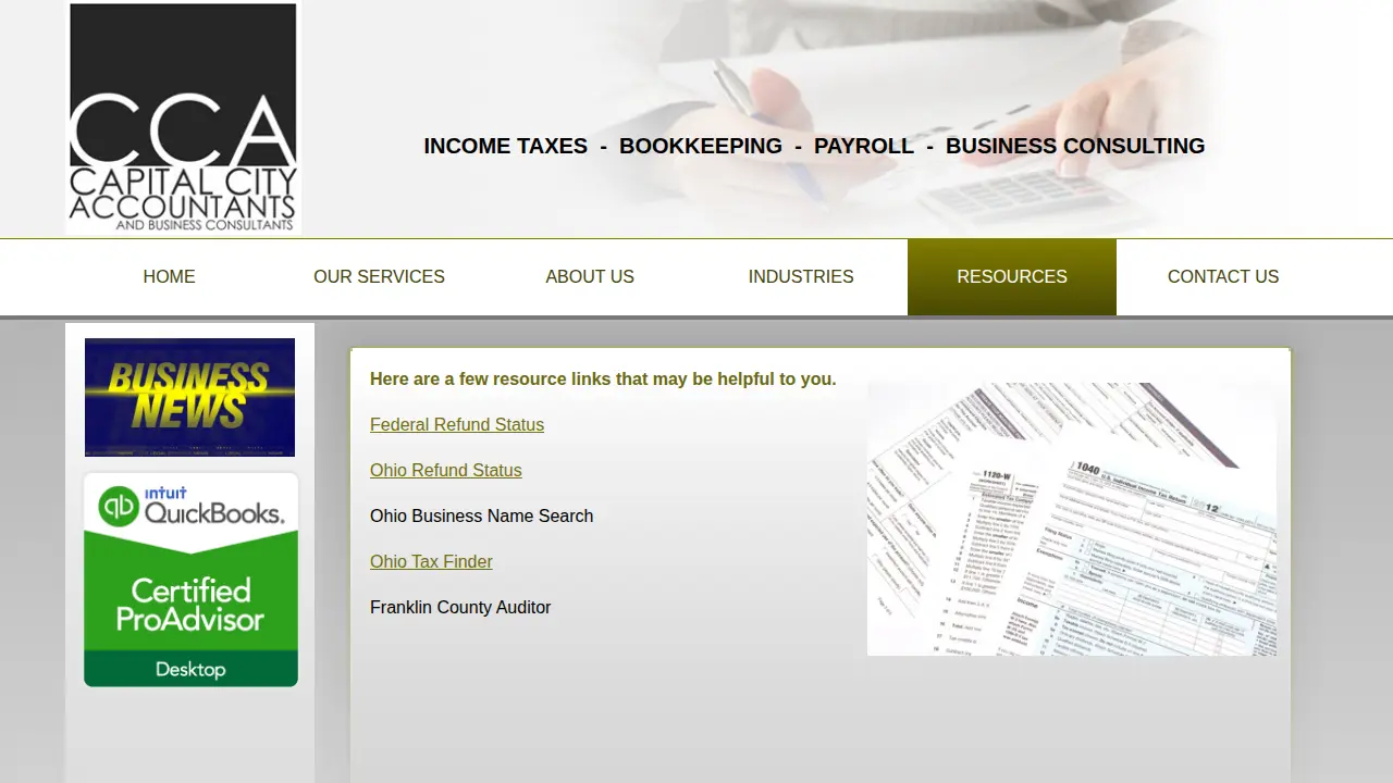 Capital City Accountants LLC page