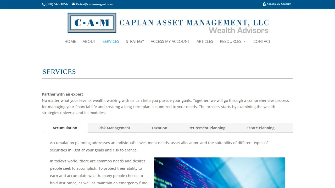 Caplan Asset Management LLC page