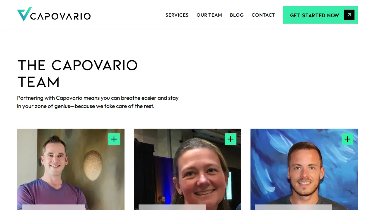 Capovario page