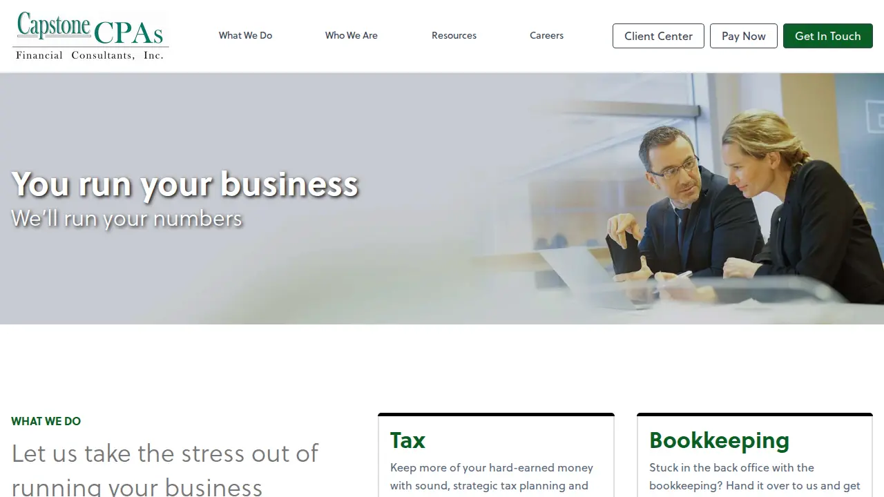 Capstone Financial Consultants CPAs