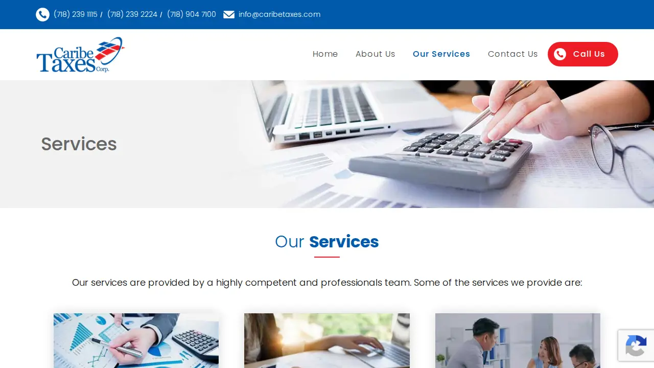 De Caribe Tax Services Inc page