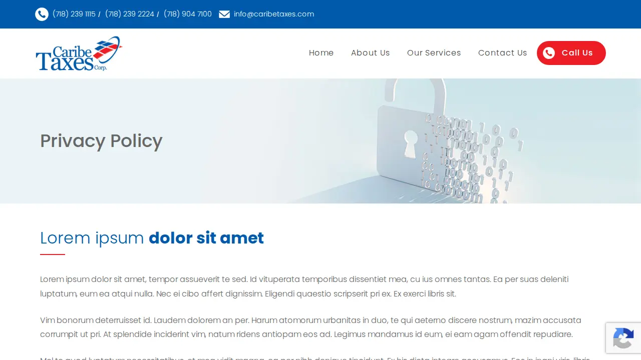 De Caribe Tax Services Inc page