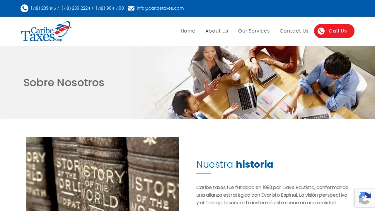 De Caribe Tax Services Inc page