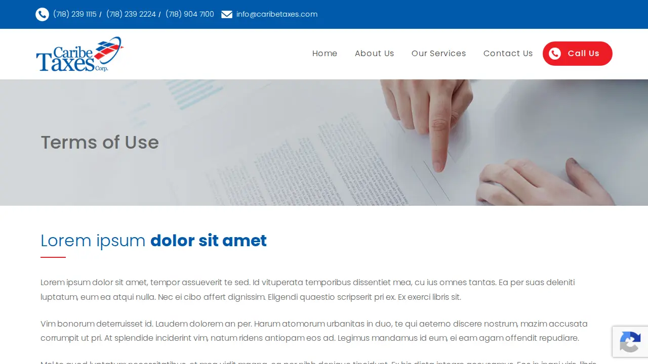 De Caribe Tax Services Inc page