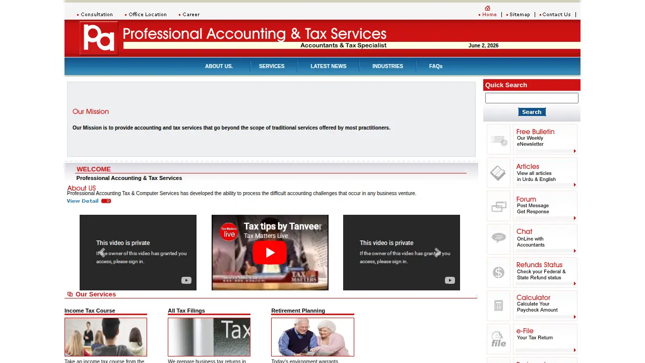 Professional Accounting Tax & Computer Services