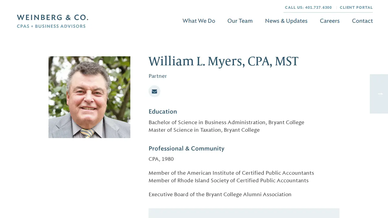 Carl Weinberg & Co: Iacobucci Jr Thomas A CPA page