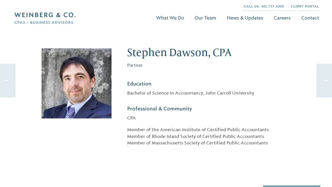 Carl Weinberg & Co: Iacobucci Jr Thomas A CPA page