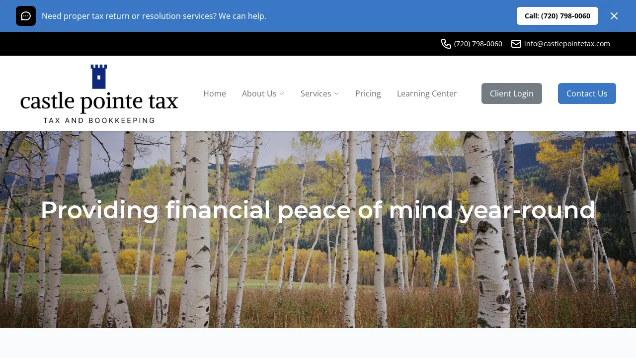 Castle Pointe Tax