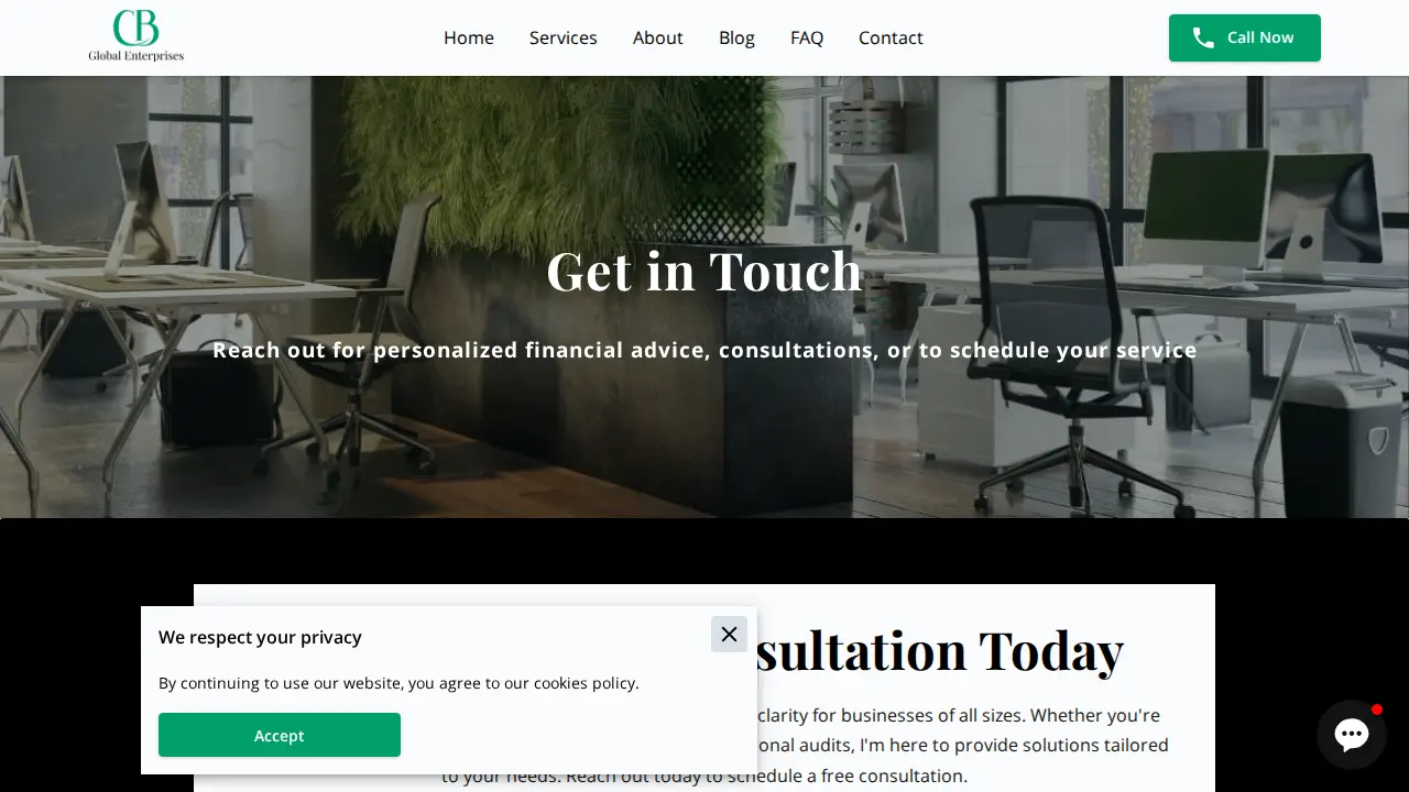 CB Global Enterprises, LLC page