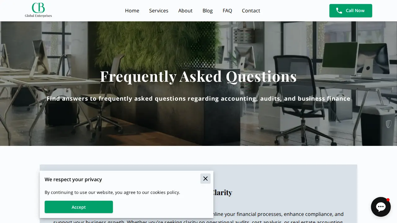 CB Global Enterprises, LLC page