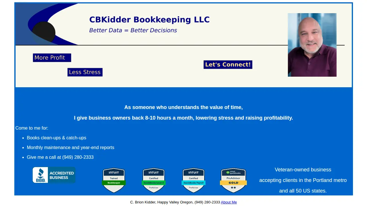 CBKidder Bookkeeping LLC