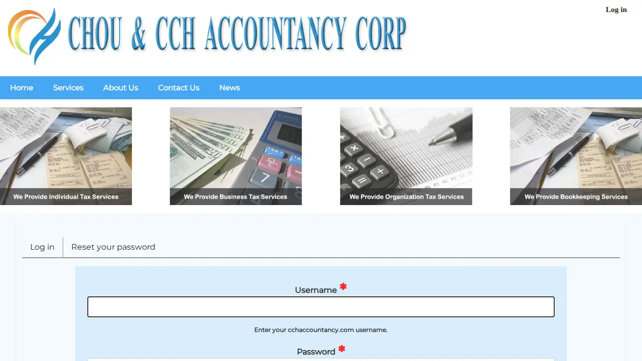 Chou & CCH Accountancy Corp. page
