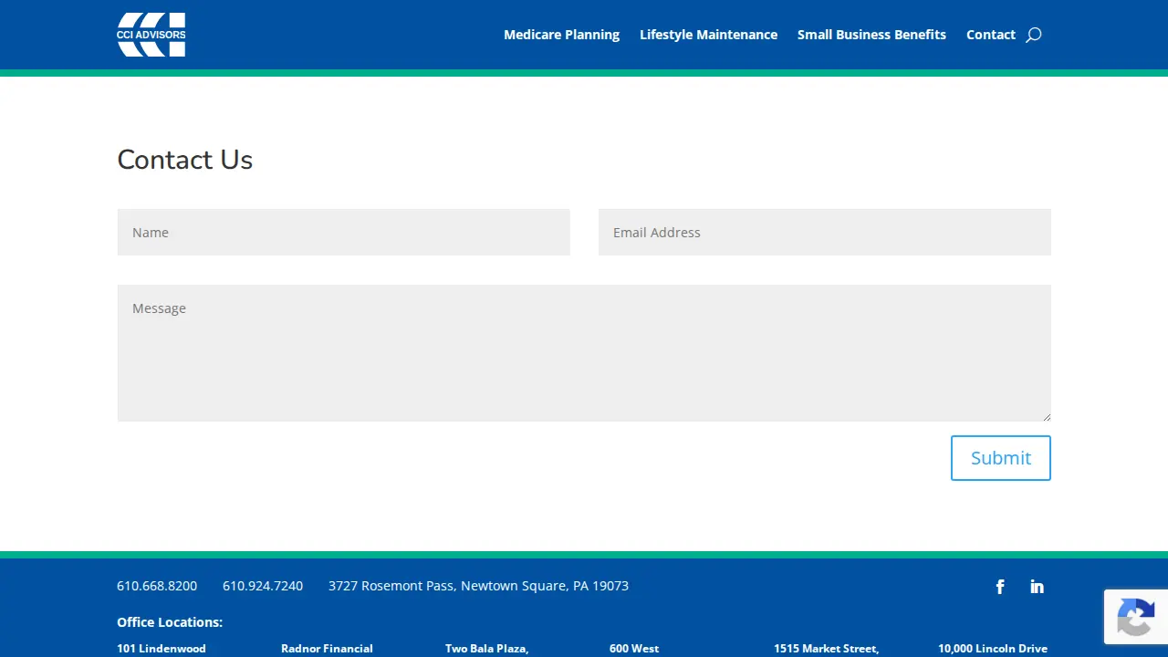 CCI Advisors, Inc. page