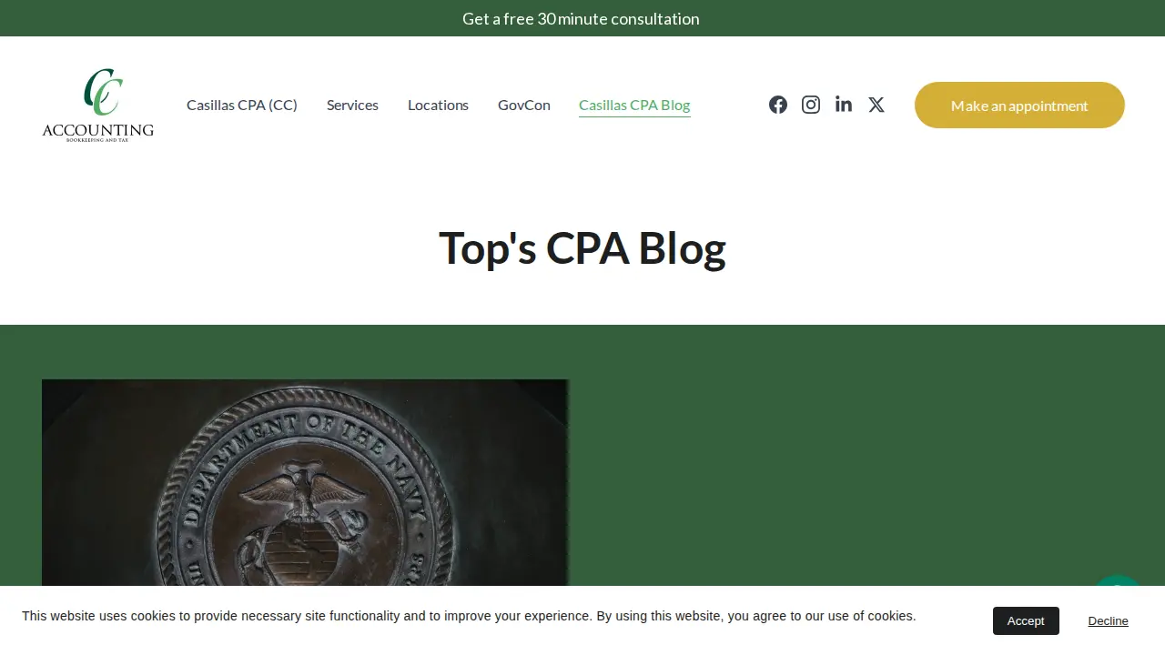 CCTAXANDBOOKS.COM page